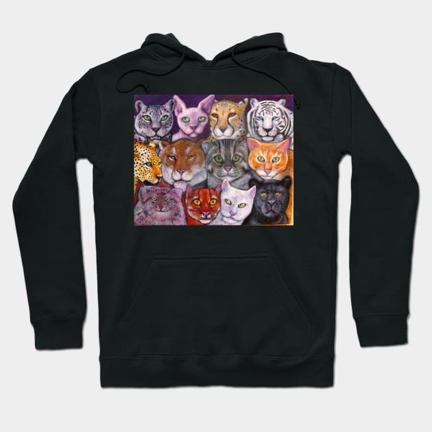 Kittens Hoodie by Majenye